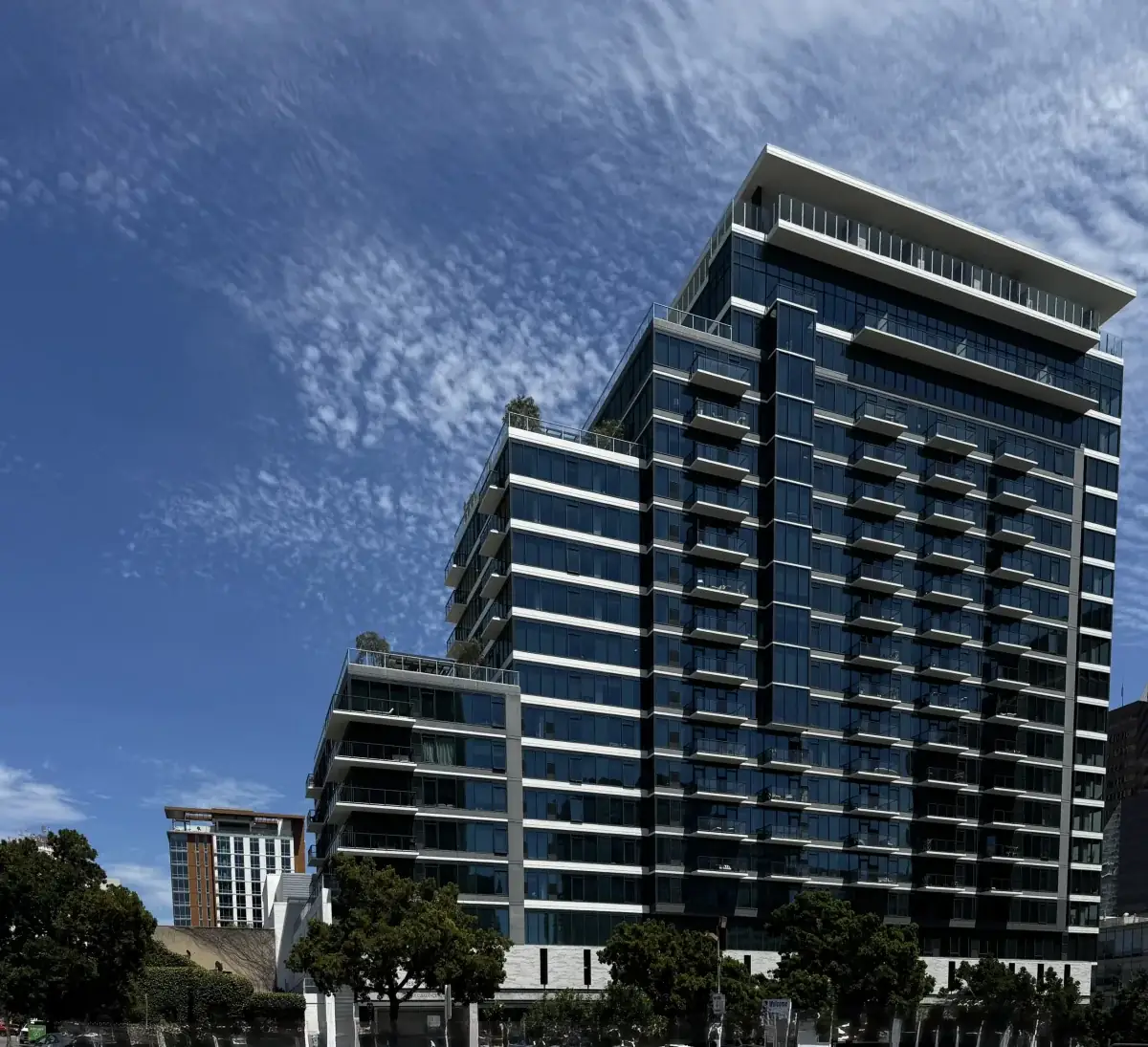 Stanza Little Italy high-rise apartment tower in downtown San Diego