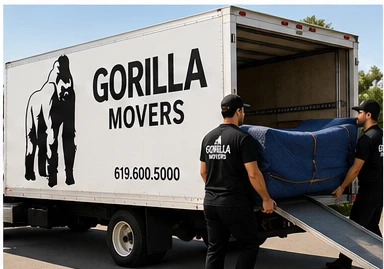 Gorilla Movers crew: We move