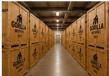 Gorilla Movers crew: We store