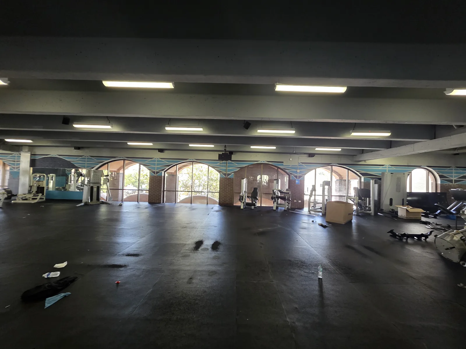 Gorilla Movers final walkthrough at completed La Jolla gym relocation